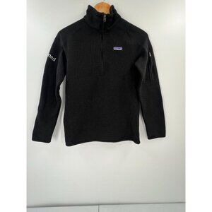 Patagonia XS Better Sweater 1/4 Zip Fleece Pullover Mock Neck Slim Fit Layering‎